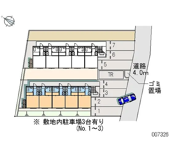 ★手数料０円★藤沢市下土棚　月極駐車場（LP）